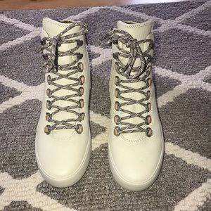 Frye Leather Hightop Sneakers